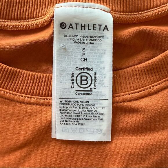 Athleta Essential Tee T shirt Wicking Small - Picture 3 of 3